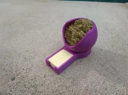 Stand to soldering with wire sponge & cleaning sponge