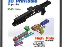 STAR WARS DC-15s Blaster Rifle