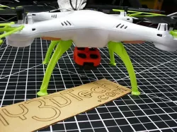 Syma X5 808 Keychain Camera Mount!