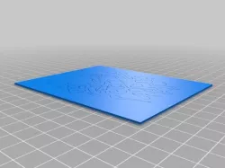 Thin Flame Stencil