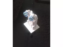 Toothbrush throne with stand