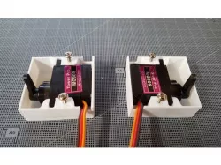 Towerpro MG90 servo protection with or without rod protection