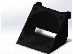 ultimaker 2 fan duct 40mm e3d