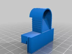 (Untested)  Flat-back remix of DJI Mavic Pro Gimbal Clamp