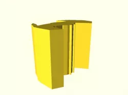 X-Wing Ship Outlines in STL and OpenSCAD (X-Wing TMG)