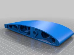 1133mm Clark-y airfoil wing (similar to 3dlabprint)