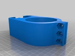 3040 CNC 80mm spindle clamp