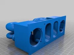 3D printed Back Load Horn Bluetooth Speaker-V2
