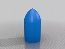 Anti Tank granade shell for empty cartridge, 84mm Carl Gustav