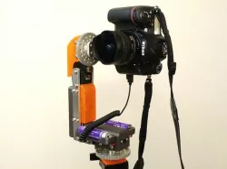Automatic 3D 360 Panorama DSLR Camera Head
