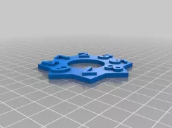 Blood Bowl Scatter Template