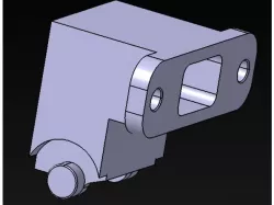 Cable chain end top/bottom