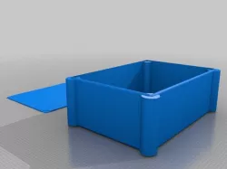 caja para proyecto atrornillada de 35x5 cms