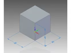 Calibration cube 20mm