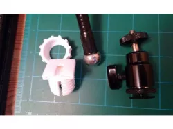 Camera mounting - ball/flash mounting