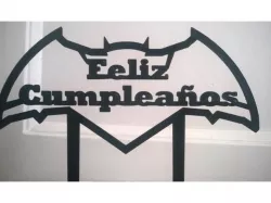 Cartel para torta de cumpleaños
