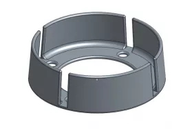 Ceiling mount for "IKEA Cord set SEKOND" pendant lamps
