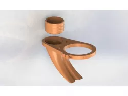CNC spindle - vacuum cleaner adapter