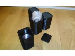 Coin capsule tube 30mm and 33mm