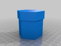 Customizable polygonal box