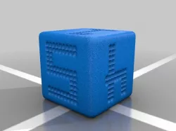 Dice With Numbers