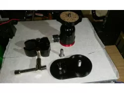DSLR camera clamp bracket