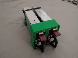 Dual or single DPS-1200FB power supply mount