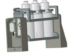 E-liquid mixer - swiveler