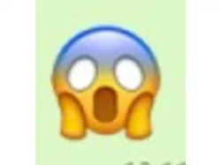 Emoticon paura 3d