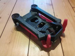 Foldable drone frame (for big batteries)