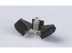 Geeetech Delta E3D v6 Extruder and print cooling