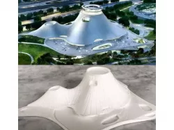 George Lucas Museum of Narrative Art, Chicago IL - Scale Model