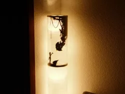 GlaDOS lamp silhouette 2.0
