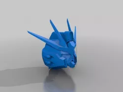Gundam Build Strike wearable helmet