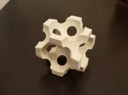 inverse FCC unit cell