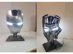Iron Man MK2 MK 2 Faceplate Mask interieur