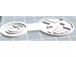 jeton de caddie avengers caddy coin