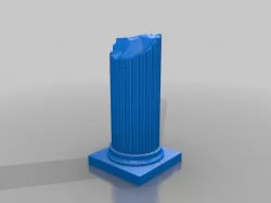 Lamp Gothic Roman Column