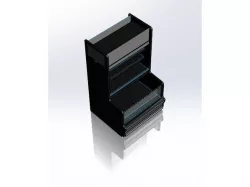 Large Grocery Cooler for Retail Store