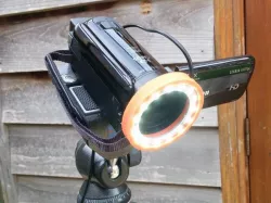 Light Ring for Cannon DV Camera