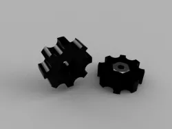 M3 Bed Thumb Wheel
