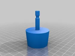 Mini drill spool winder with no support