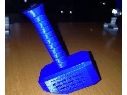 Mjolnir fridge magnet