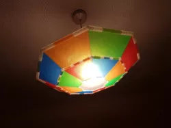 Modular Pendant Uplighter Lampshade
