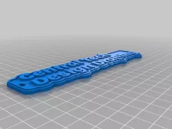 My Customized Multiline Tag or Keychain