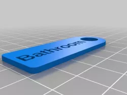 My Customized Simple  Key Tag