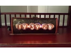 Nixie Tube Clock IN-12B (Bezel & High voltage guard)
