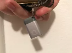 Nonda USB Type C Adapter Keychain Cap