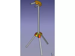 Parametric Guitar Tripod Stand / Gitarrenständer