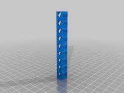 PETG Calibration Tower 220-260